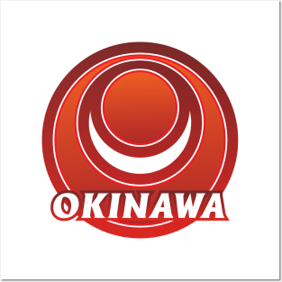 Okinawa Prefecture Japanese Symbol Posters and Art